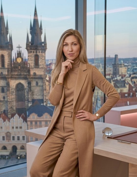 Yevhenia Krochina — marketingová konzultantka M:E Agency v Praze